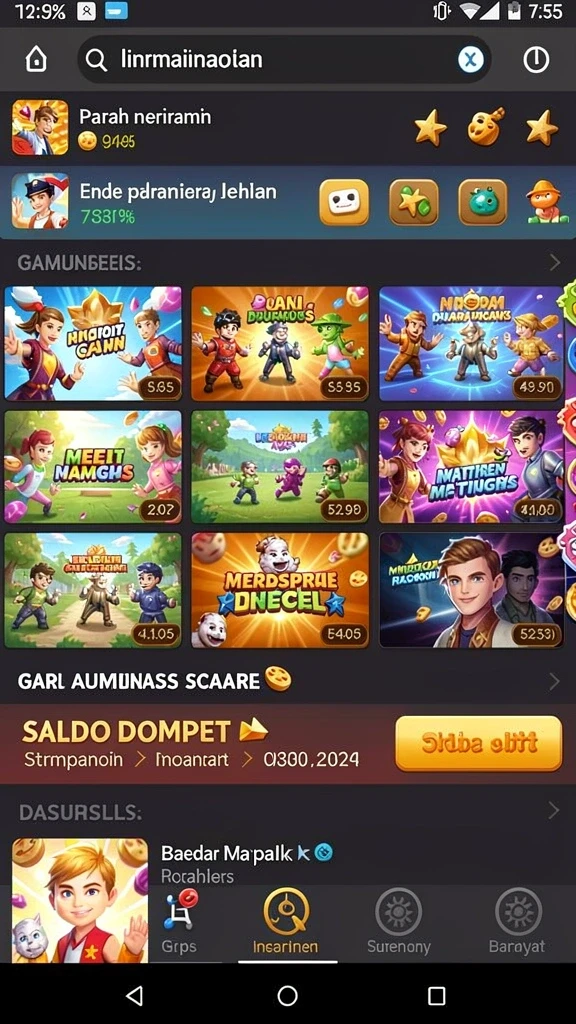 spinlucky - Tampilan utama SPINLUCKY yang menarik dan penuh warna.