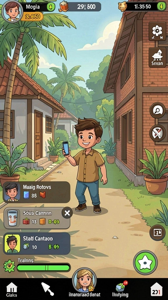spinlucky - Fitur leaderboard untuk bersaing dengan teman-teman.